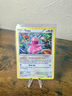 Pokemon TCG Ditto XY40 Black Star Promo Holo Card - Image 1