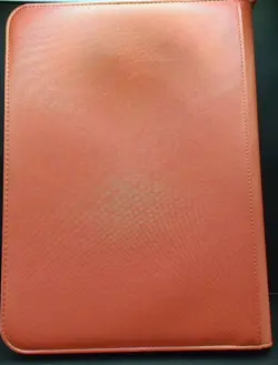 Red Playing Card Album - 24 Double Sided 9 Pocket Side Loading Pages for TCG - Image 2