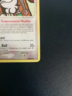 Pokemon Card Castform 30/101 EX Hidden Legends Uncommon - Image 5