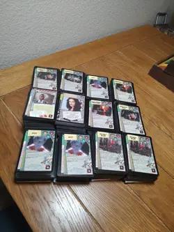 X-Files CCG Premiere 12 Starter Deck Boxes 1996 Tona Of Cards - Image 1