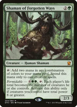 Shaman of Forgotten Ways - NM - M - MTG - Image 1