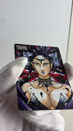 Hand Painted Altered MTG Card,forest,Anime Girl,waifu FromJapan 2025 #s07 - Image 2