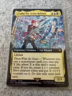 FIC0172 G'raha Tia, Scion Reborn (Extended Art) Commander: Final Fantasy Regular - Image 1