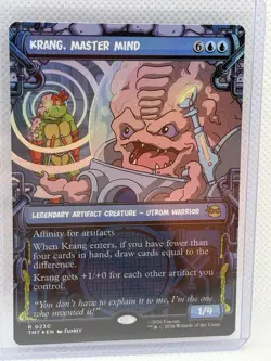 Krang, Master Mind (Showcase) Teenage Mutant Ninja Turtles Foil 0230 - Image 1