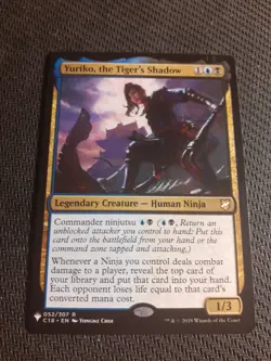 Yuriko, the Tiger's Shadow Commander 2018 Magic: The Gathering - Image 1