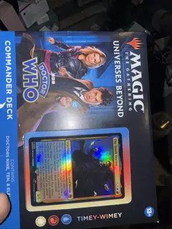 Magic the Gathering Universes Beyond BBC Doctor Who Paradox Power Commander Deck 195166228815 - Image 1