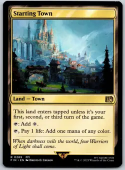 Starting Town R FINAL FANTASY 289 NM - Image 1