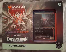 NEW MTG Duskmourn: House of Horror Endless Punishment Commander Deck SEALED - Image 1
