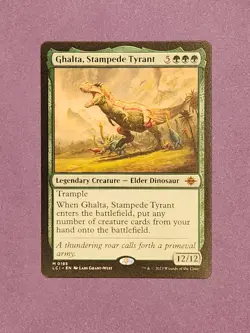 Ghalta, Stampede Tyrant - LCI 0185 - Regular Finish - Near Mint - Mythic - MTG - Image 1