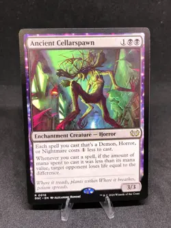 MTG Ancient Cellarspawn 0016 Duskmourn Commander Rare Regular NM - Image 1