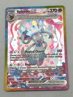 Pokemon Prismatic Evolutions Sylveon EX 156/131 SIR Special Illustration Rare NM - Image 1