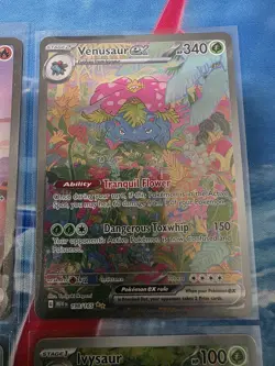 Pokemon Charizard 151 Blastoise 151 Venusaur 151 SIRS Evolution Line 9 Cards NM - Image 4