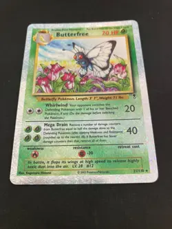 Pokemon TCG Butterfree [Rare - Reverse Holo] Legendary Collection 21/110 - LP - Image 2