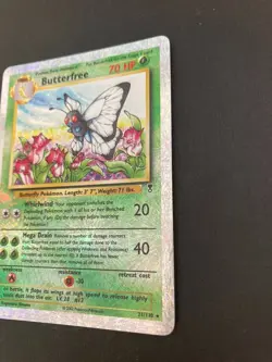 Pokemon TCG Butterfree [Rare - Reverse Holo] Legendary Collection 21/110 - LP - Image 3
