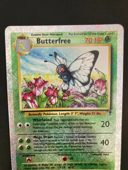 Pokemon TCG Butterfree [Rare - Reverse Holo] Legendary Collection 21/110 - LP - Image 5