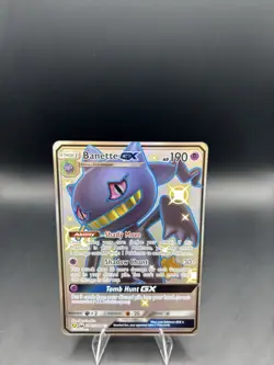 Pokemon Banette GX SV61/SV94 Hidden Fates: Shiny Vault Holo - NM - Image 2