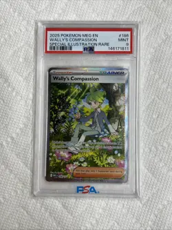 2025 Pokemon Mega Evolutions Wally’s Compassion SIR 186/132 Free Shipping - Image 1