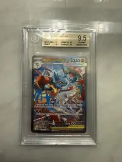 Mega Lucario EX SIR #179 BGS 9.5 Gem Mint 2025 Pokemon Mega Evolution - Image 1