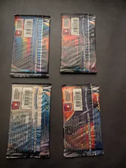 Pokemon Sun and Moon Cosmic Eclipse Booster Pack Art Set New Sealed 4 Packs 2019 - Image 2