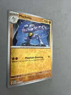 Pokemon TCG * Scarlet & Violet 151 * 067/165 Machoke U * REVERSE HOLO * NM - Image 2