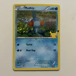 Mudkip - 19/25 - Pokemon McDonald's 25th Anniversary Holo 2021 NM - Image 1