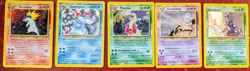 Pokemon NEO GENESIS German Holo Bundle inc Feraligatr Typhlosion Meganium - NM - Image 1
