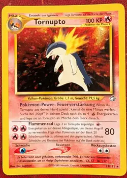 Pokemon NEO GENESIS German Holo Bundle inc Feraligatr Typhlosion Meganium - NM - Image 2
