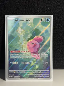 Alomomola 108/086 Pokemon TCG SV10.5 Black Bolt Illustration Rare - Image 1