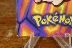 2001 TOPPS POKEMON JOHTO LEAGUE CHAMPIONS DIE-CUT EMBOSSED #7 CLEFFA HP - Image 4