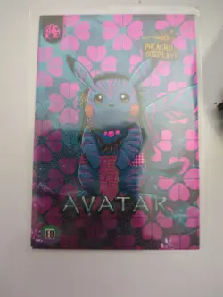 Pokemon Pikachu Cosplay "Avatar" Pink Holo. #E9 - Image 1