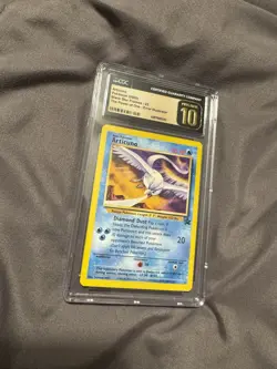 CGC 10 Pristine Articuno 22 The Power Of One Error Illustrator Promo Pokemon - Image 1