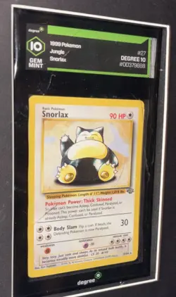 Psa 10 1999 Pokemon Jungle Snorlax 27/64 NON HOLO grade 10 Slab - Image 1