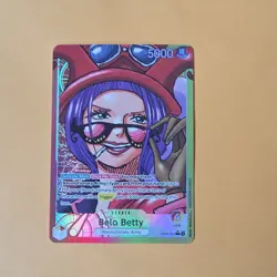 Bandai One Piece Belo Betty Leader OP05-002 Alt Art Holo 5000 Awakening - Image 1