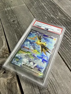 ZAPDOS EX 202/165 PSA 9 POKEMON 151 SIR POKEMON CARD HOLO ENGLISH - Image 2