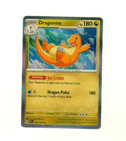 Dragonite #149/165 Holo Foil Scarlet & Violet #151 Regular Foil Pokemon Card - Image 1
