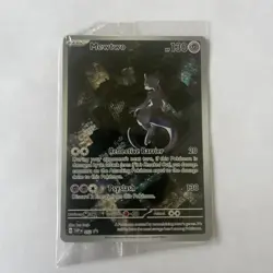 Pokemon 151 Mewtwo 052 Scarlet & Violet UPC Black Star Promo Card Holo Sealed - Image 1