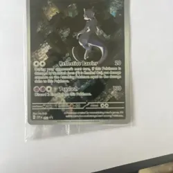 Pokemon 151 Mewtwo 052 Scarlet & Violet UPC Black Star Promo Card Holo Sealed - Image 3