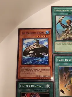 Yu-Gi-Oh (11) Card Lot Foil Unlimited 2002 Vintage - Image 2
