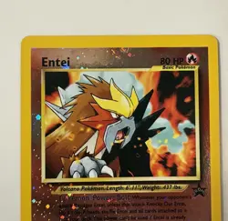 Entei Promo 34 WOTC Reverse Holo Vintage Pokemon TCG Card NM-LP - Image 3