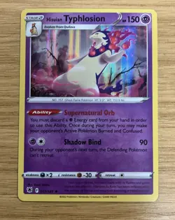 Pokemon Card Hisuian Typhlosion 052/189 Astral Radiance Holo Rare ⭐99p Start⭐ - Image 1