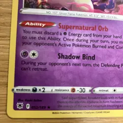 Pokemon Card Hisuian Typhlosion 052/189 Astral Radiance Holo Rare ⭐99p Start⭐ - Image 2
