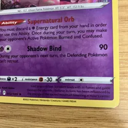 Pokemon Card Hisuian Typhlosion 052/189 Astral Radiance Holo Rare ⭐99p Start⭐ - Image 3