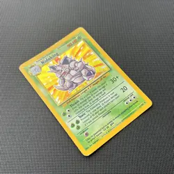 Pokemon Card Base Set Holo Nidoking 11/102 WOTC - Image 5