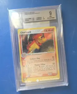 BGS 9 Pokemon TCG Charizard Dragon 100/97 EX Holo Card 2003 - Image 1