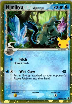 Mimikyu (Delta Species) Promo SWSH: Sword & Shield Promo Cards SWSH136 NM Pokem - Image 1