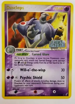 Dusclops EX Crystal Guardians 17/100 STAMPED Pokemon TCG 2006 Card - Image 1