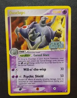 Dusclops EX Crystal Guardians 17/100 STAMPED Pokemon TCG 2006 Card - Image 3
