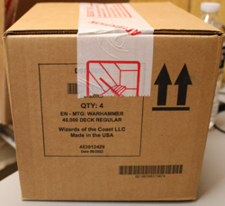 Magic The Gathering WARHAMMER 40K (2022) Commander Deck Sealed Case - Image 2