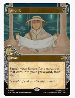 1x MTG Entomb *Showcase* Avatar Mythic! NM Mint! - Image 1