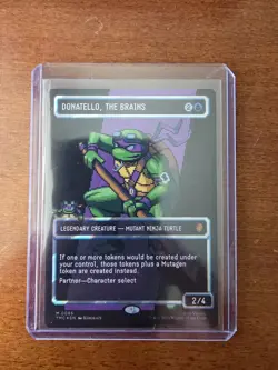 Magic: The Gathering (TMNT) Donatello, the Brains, Pixel Art, Surge-foil - Image 1